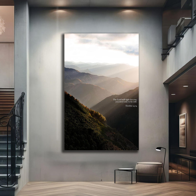 Artronauts Glass Print In His Creation– Christian Tempered Glass Wall Art