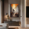 Artronauts Glass Print Fear No Evil– Christian Tempered Glass Wall Art