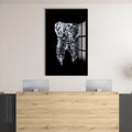 Artronauts Glass Print Shark Tooth - Tempered Glass Wall Art