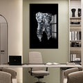 Artronauts Glass Print Shark Tooth - Tempered Glass Wall Art