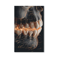 Artronauts Glass Print Dental Anatomy Sketch - Tempered Glass Wall Art