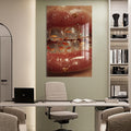 Artronauts Glass Print Goldfish Braces - Tempered Glass Wall Art