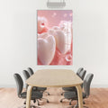 Artronauts Glass Print Pearl Teeth Glow - Tempered Glass Wall Art