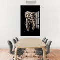 Artronauts Glass Print Polar Tooth Sculpture - Tempered Glass Wall Art