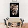 Artronauts Glass Print Colosseum Tooth Art - Tempered Glass Wall Art