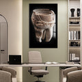 Artronauts Glass Print Colosseum Tooth Art - Tempered Glass Wall Art