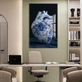 Artronauts Glass Print Kintsugi Heart Tooth - Tempered Glass Wall Art