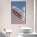 Artronauts Glass Print Glitter Toothbrush Sparkle - Tempered Glass Wall Art