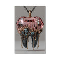 Artronauts Glass Print Gem Tooth Pendant - Tempered Glass Wall Art
