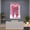 Artronauts Glass Print Floral Tooth Bloom - Tempered Glass Wall Art