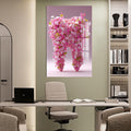 Artronauts Glass Print Floral Tooth Bloom - Tempered Glass Wall Art
