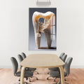 Artronauts Glass Print Crystal Tooth City - Tempered Glass Wall Art