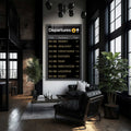 Artronauts Glass Print Departures - Tempered Glass Wall Art