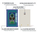 Artronauts Glass Print Islamic Arch- Islamic Tempered Glass Wall Art