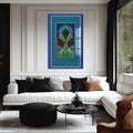 Artronauts Glass Print Islamic Arch- Islamic Tempered Glass Wall Art