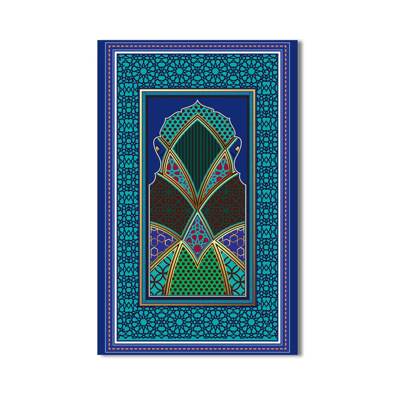 Artronauts Glass Print Islamic Arch- Islamic Tempered Glass Wall Art