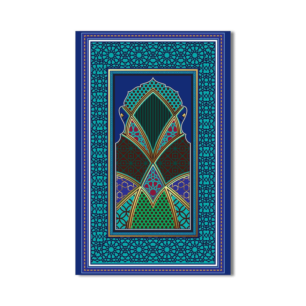 Artronauts Glass Print Islamic Arch- Islamic Tempered Glass Wall Art