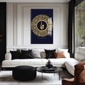 Artronauts Glass Print Ya Allah- Islamic Tempered Glass Wall Art
