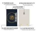 Artronauts Glass Print Divine Light- Islamic Tempered Glass Wall Art