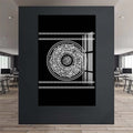 Artronauts Glass Print Surah Ikhlas- Islamic Tempered Glass Wall Art