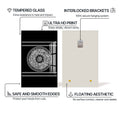 Artronauts Glass Print Surah Ikhlas- Islamic Tempered Glass Wall Art
