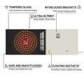 Artronauts Glass Print Divine Names- Islamic Tempered Glass Wall Art