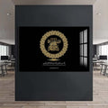 Artronauts Glass Print Faith Circle- Islamic Tempered Glass Wall Art