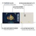 Artronauts Glass Print Divine Pair- Islamic Tempered Glass Wall Art