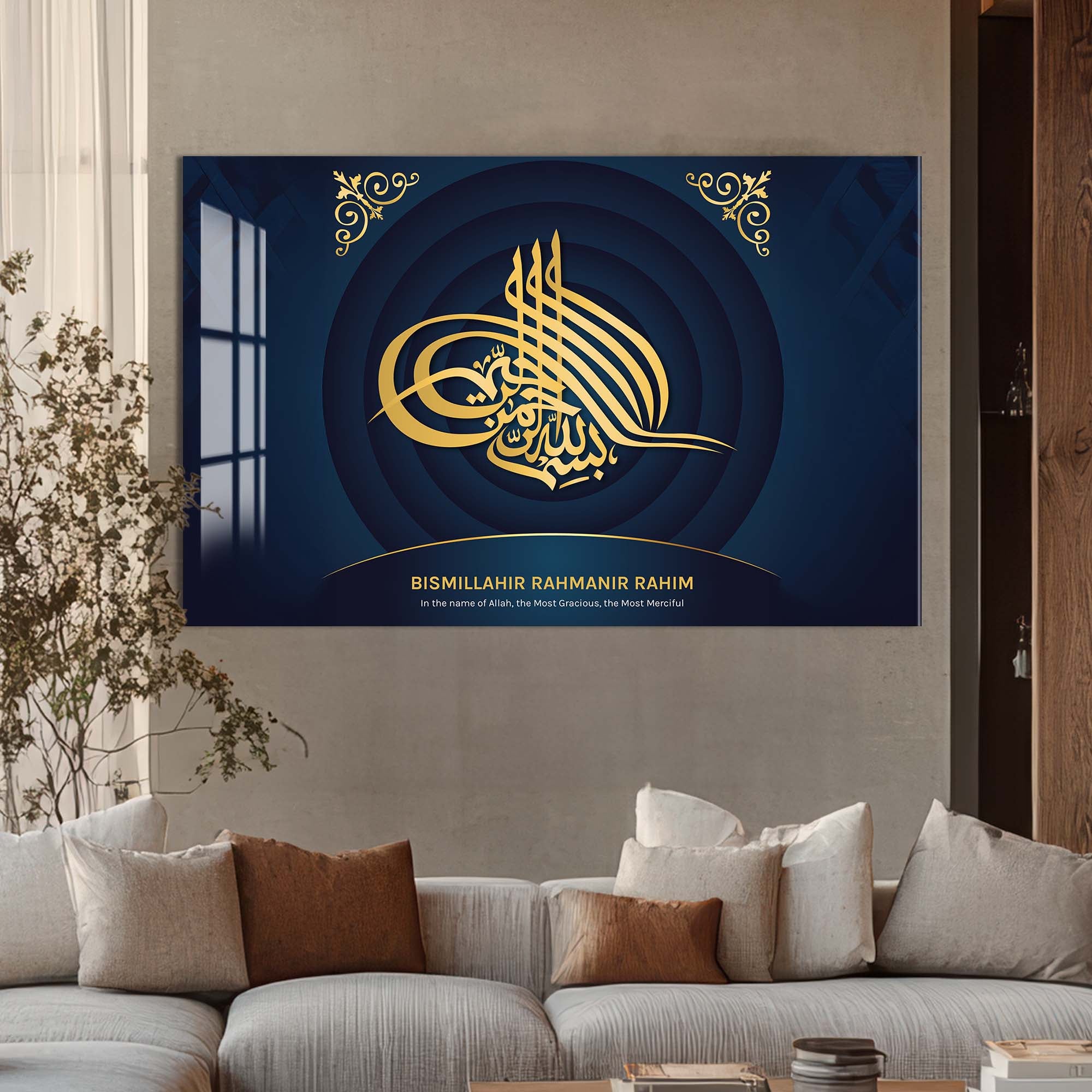 Artronauts Glass Print Divine Pair- Islamic Tempered Glass Wall Art
