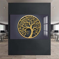 Artronauts Glass Print Sacred Roots-  Tempered Glass Wall Art