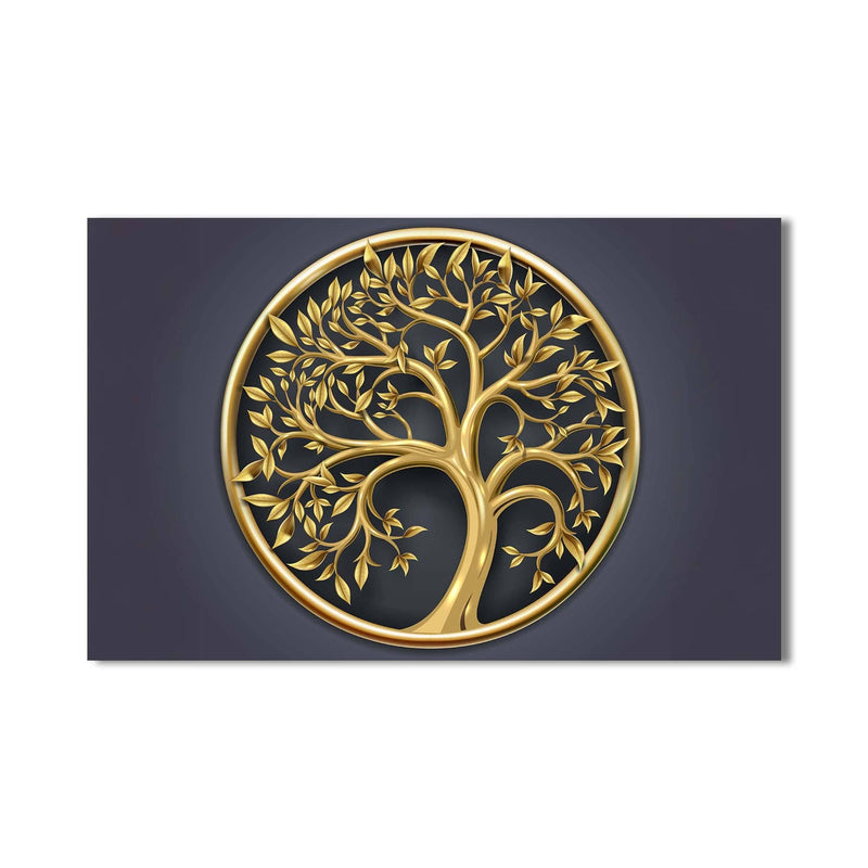 Artronauts Glass Print Sacred Roots-  Tempered Glass Wall Art