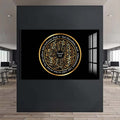 Artronauts Glass Print Sacred Balance- Islamic Tempered Glass Wall Art