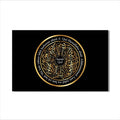 Artronauts Glass Print Sacred Balance- Islamic Tempered Glass Wall Art