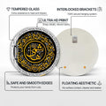 Artronauts Glass Print Divine Shahada-  Islamic Tempered Glass Wall Art