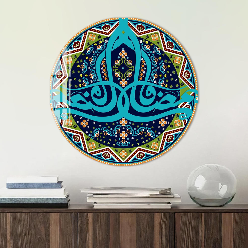 Artronauts Glass Print Sacred Geometry-  Islamic Tempered Glass Wall Art