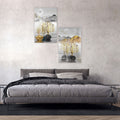 Artronauts Glass Print 140x110 cm | 55.5"x43.5" Golden Tree