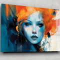Artronauts Glass Print Red Hair