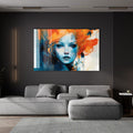 Artronauts Glass Print Red Hair