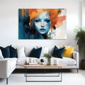 Artronauts Glass Print Red Hair
