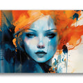 Artronauts Glass Print Red Hair