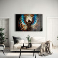 Artronauts Glass Print Angel Stained Glass Effect