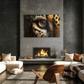 Artronauts Glass Print Leopard Eye