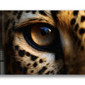 Artronauts Glass Print Leopard Eye