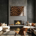 Artronauts Glass Print Leopard Fur