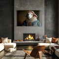 Artronauts Glass Print Noble Sheep