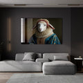 Artronauts Glass Print Noble Sheep