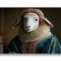 Artronauts Glass Print Noble Sheep