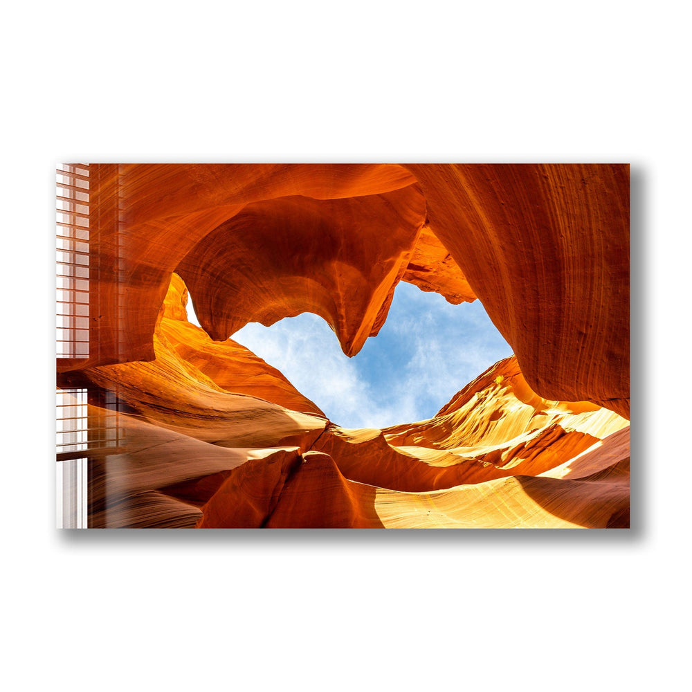 Artronauts Glass Print Grand Antelope Canyon
