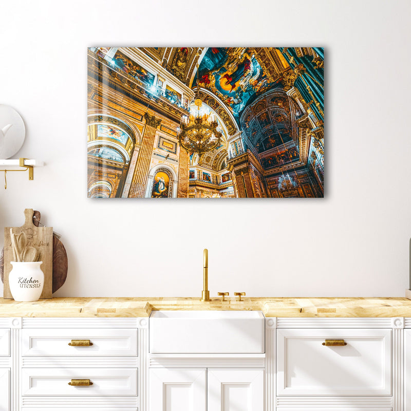 Artronauts Glass Print St. Isaac's Cathedral