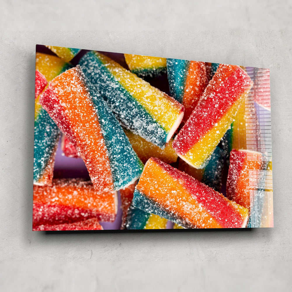 Artronauts Glass Print Jelly Straw Candy
